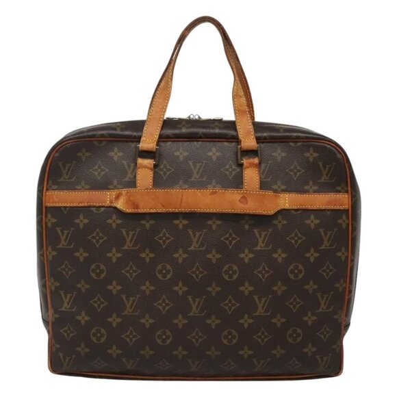 LOUIS VUITTON Monogram Porte Documents Pegas Hand Bag M53343 LV Auth 116575 - Picture 2 of 16